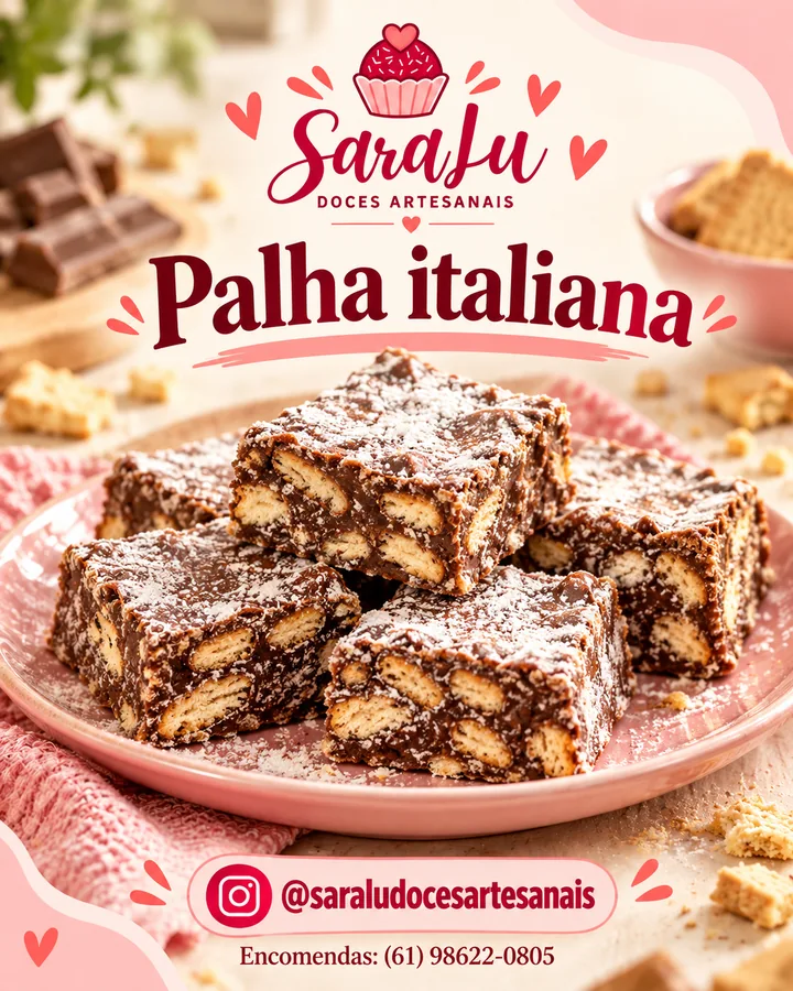 Arte SaraLu com palha italiana